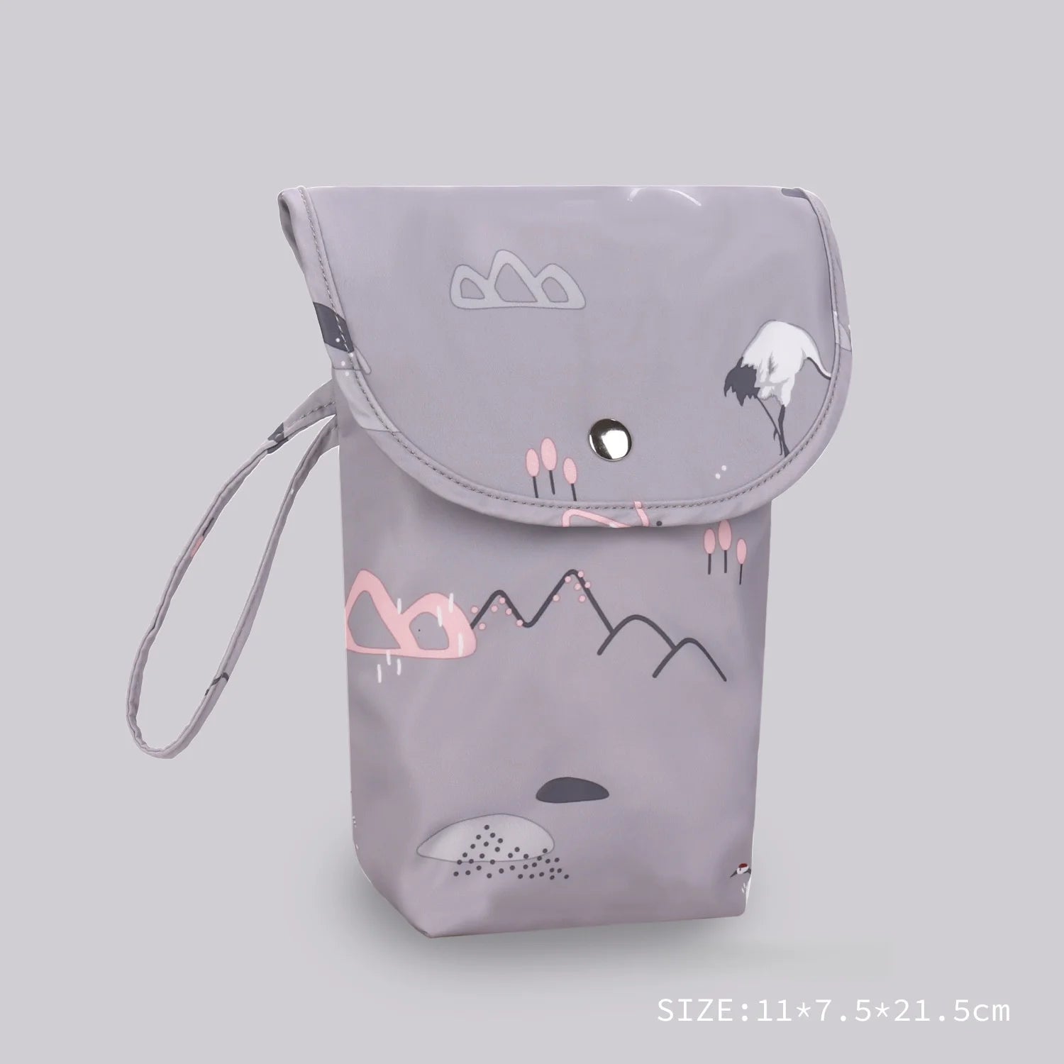 Portable Multi-functional Diaper Bag Waterproof Storage Organizer Nappy Bag Reusable Storage Pouch Stroller Carry