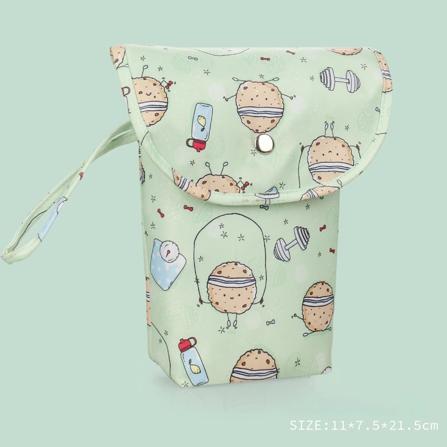 Portable Multi-functional Diaper Bag Waterproof Storage Organizer Nappy Bag Reusable Storage Pouch Stroller Carry