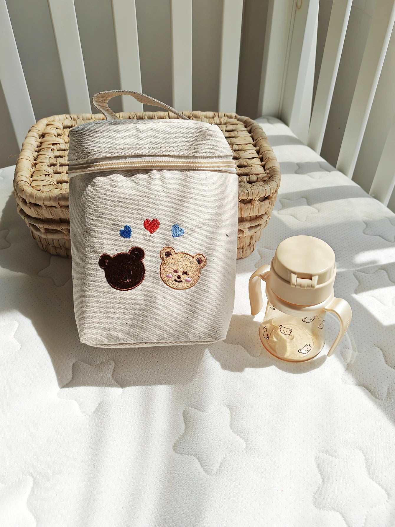 Thermal bag Baby stroller storage bag Mommy goes out to store milk thermal ice bag