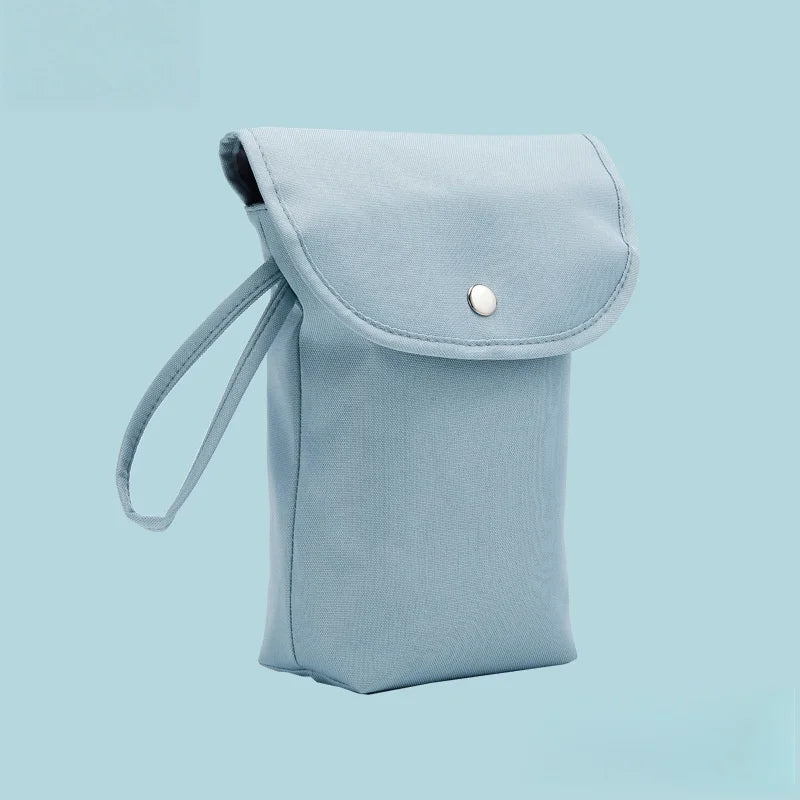 Portable Multi-functional Diaper Bag Waterproof Storage Organizer Nappy Bag Reusable Storage Pouch Stroller Carry