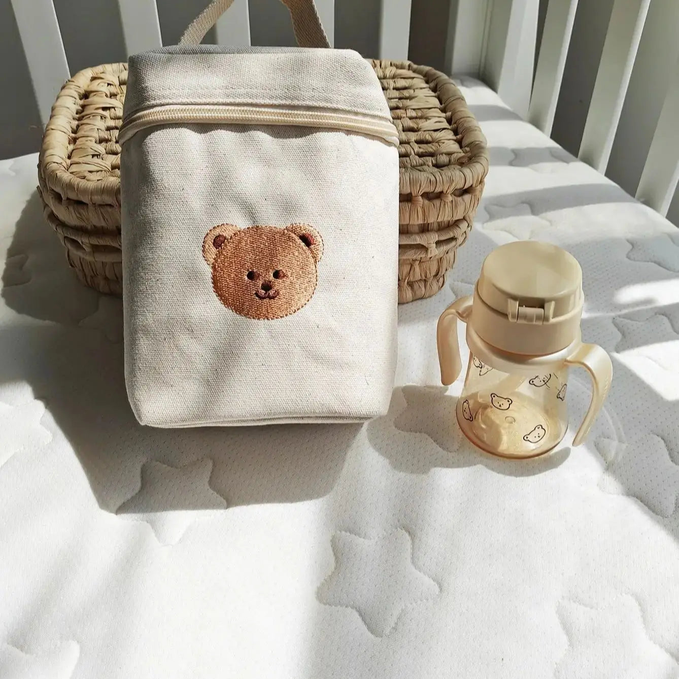 Thermal bag Baby stroller storage bag Mommy goes out to store milk thermal ice bag